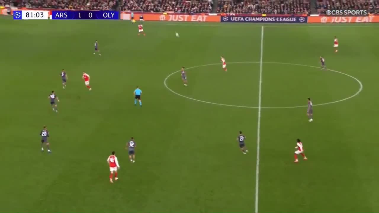 Every attack with Saka end up with something dangerous