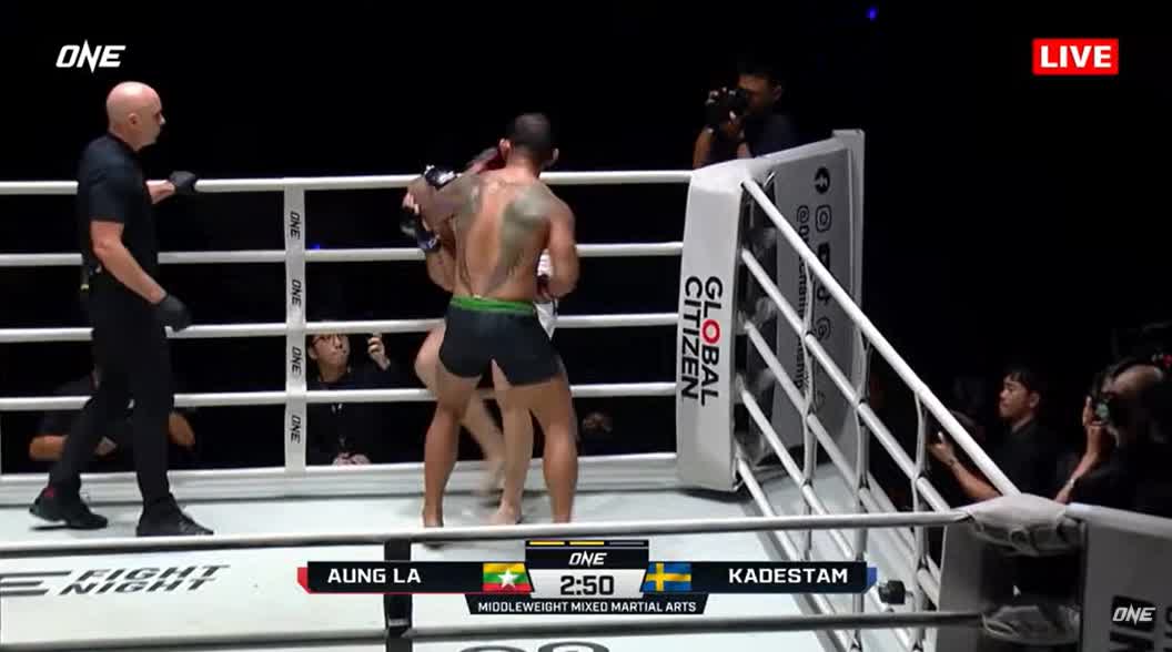 [SPOILER] Aung La N Sang vs. Zebaztian Kadestam - ONE Fight Night 36