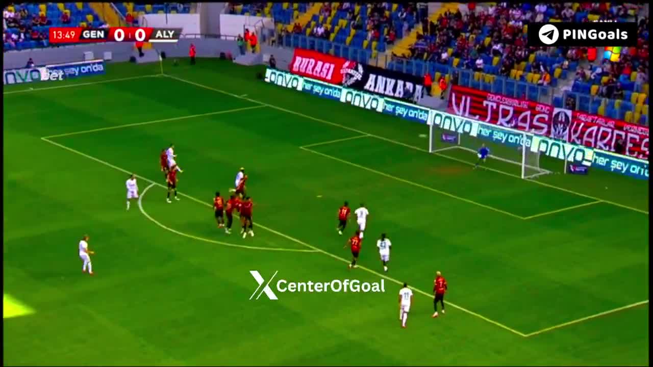 Genclerbirligi 0 - 1 Alanyaspor - Ianis Hagi 14' (Great Goal)