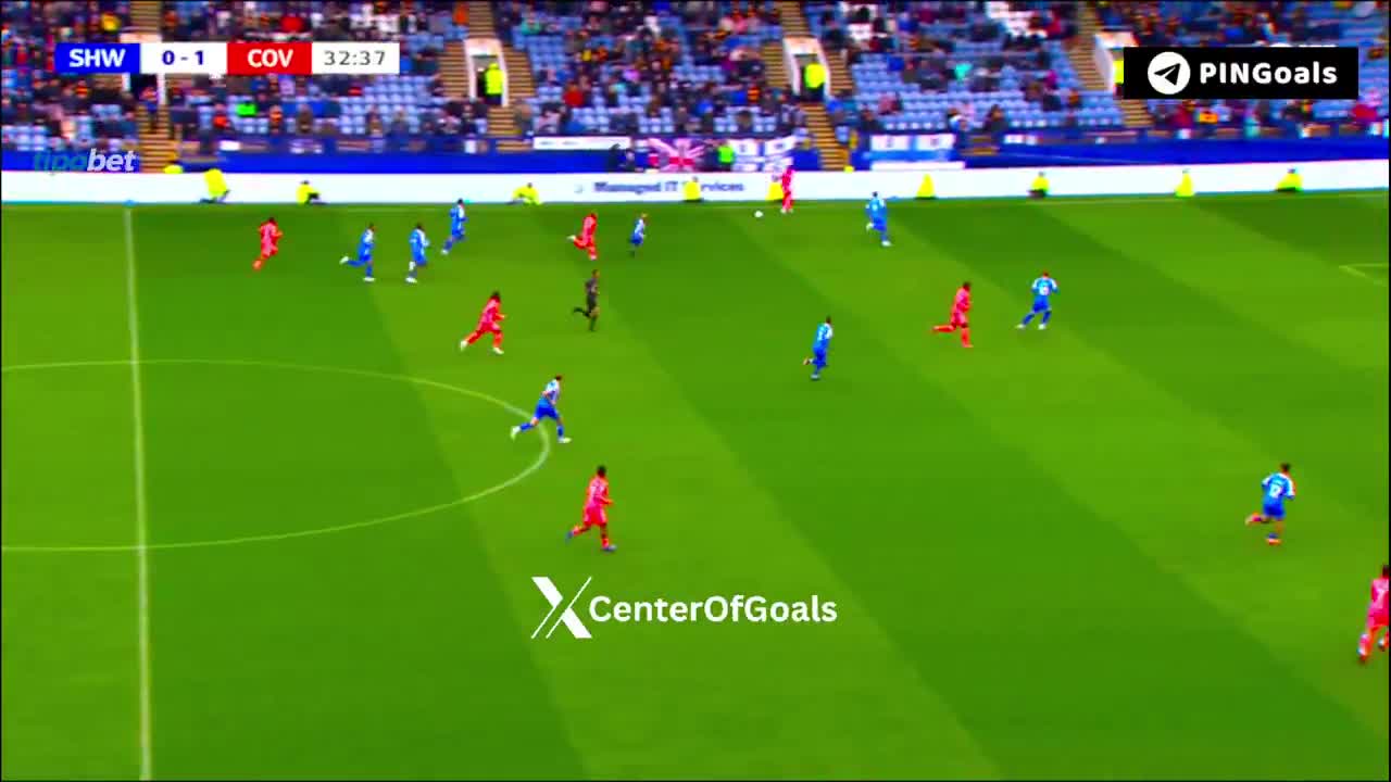 Sheffield Wednesday 0 - 2 Coventry - Brandon Thomas-Asante 34'