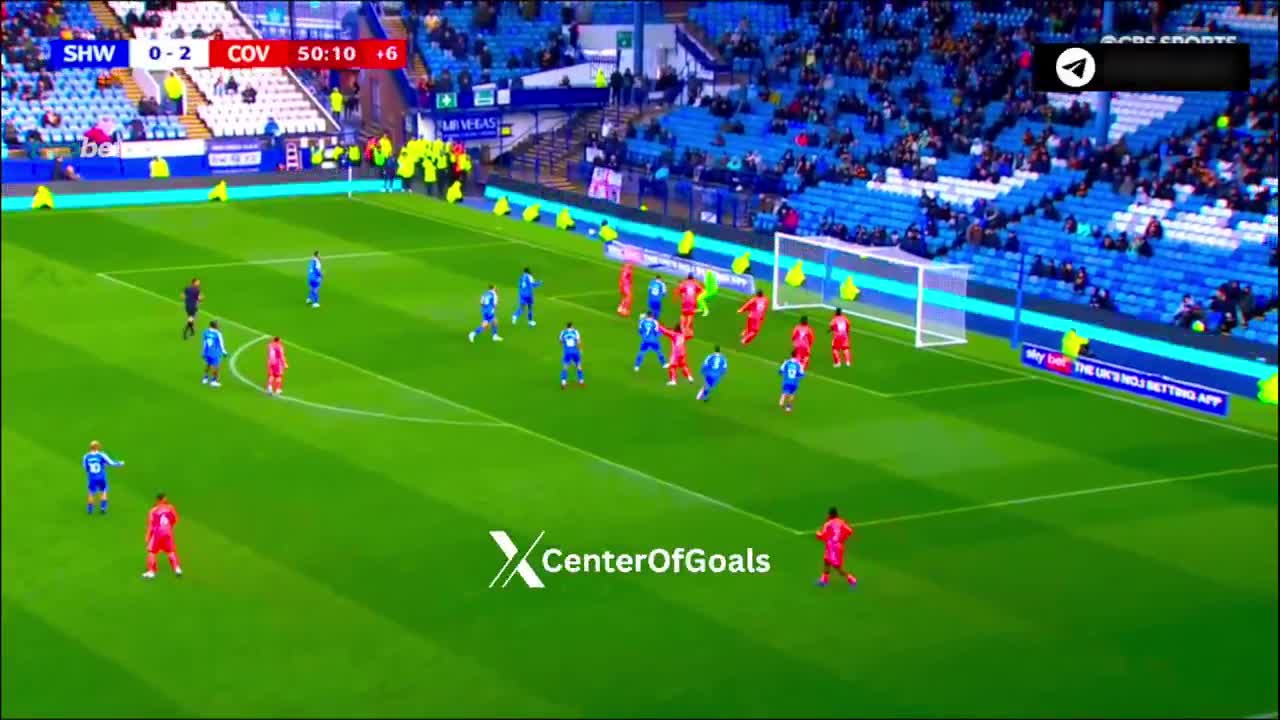 Sheffield Wednesday 0 - 3 Coventry - Haji Wright 45+6'