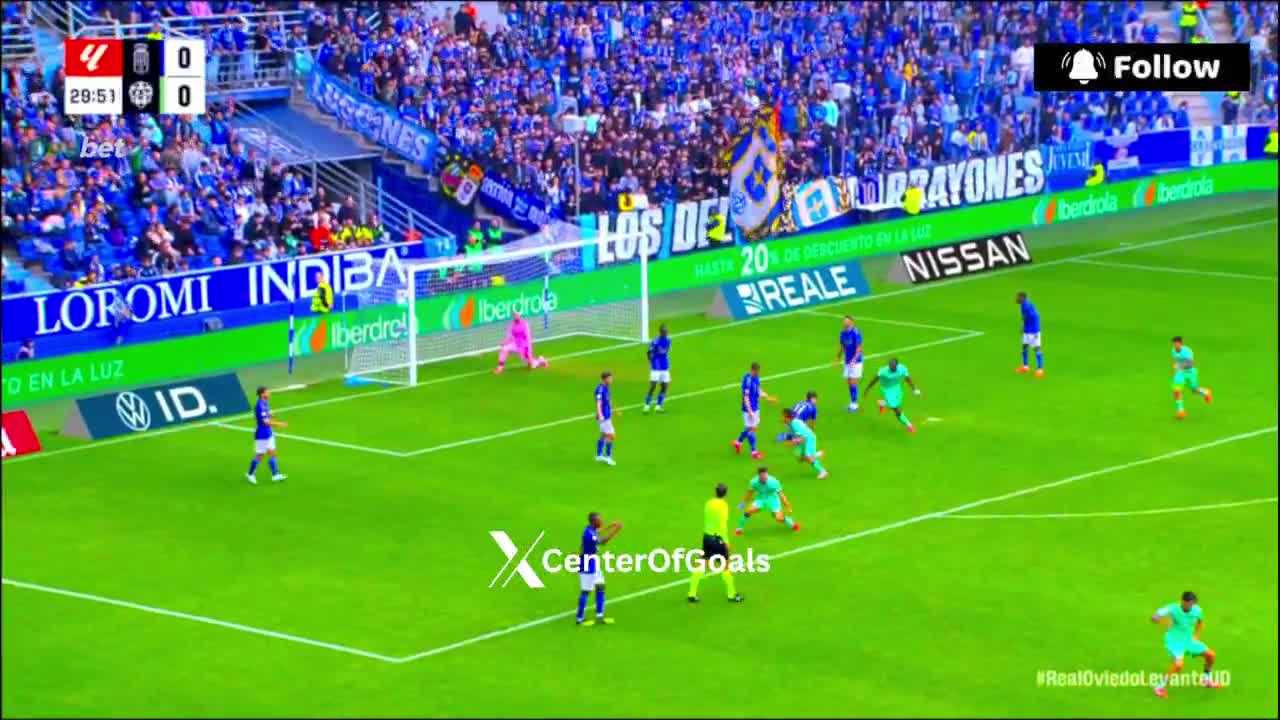 Oviedo 0 - 1 Levante - Carlos Alvarez 30'