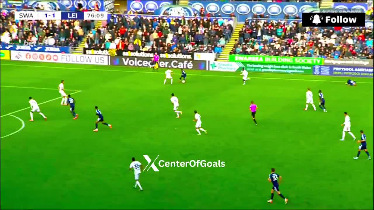Swansea City 1 - [2] Leicester City - Issahaku Fatawu 77'