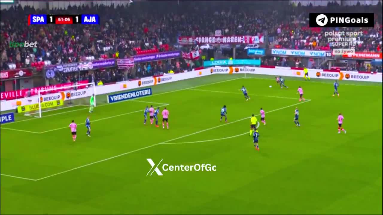 Sparta Rotterdam [2] - 1 Ajax - Mitchell van Bergen 52'