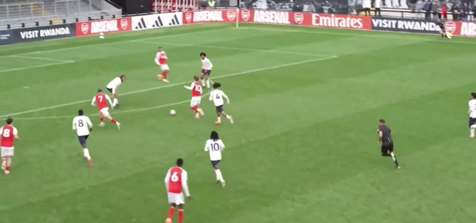 Max Dowman’s goal today vs West Ham U21