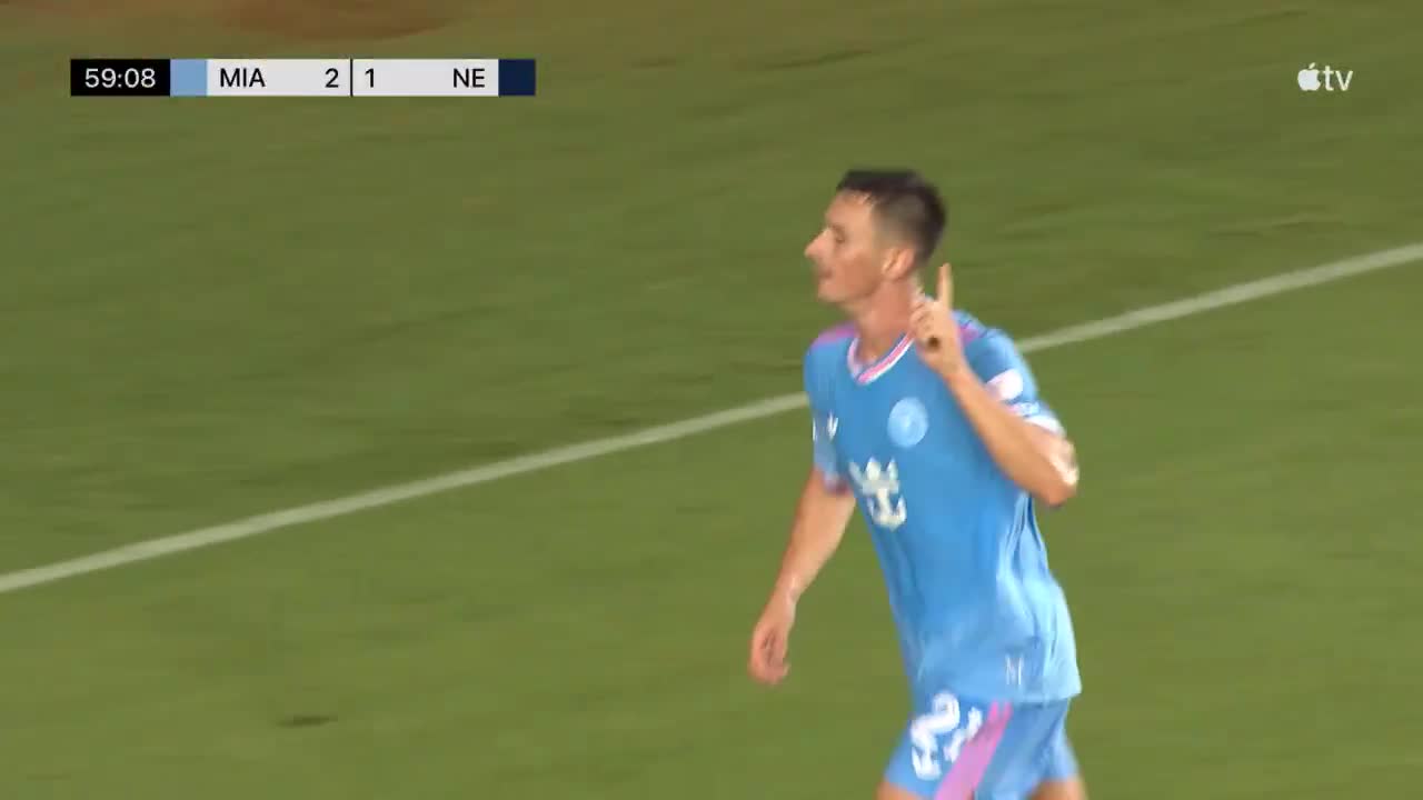 Inter Miami FC [3] - 1 New England Revolution -Tadeo Allende 60' - Assist Messi