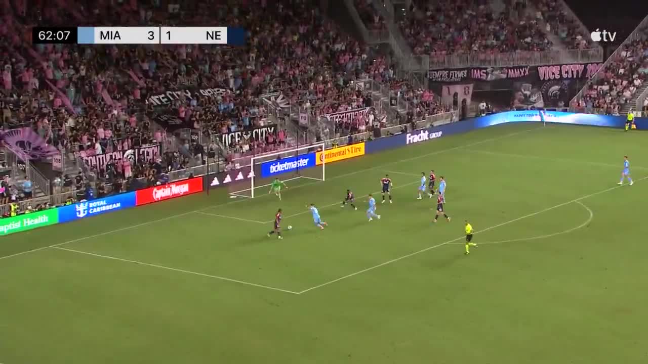 Inter Miami FC [4] - 1 New England Revolution - Jordi Alba 63'