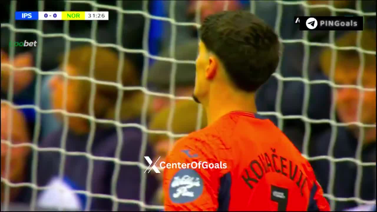 Ipswich Town 1 - 0 Norwich City - Cedric Kipre 32'