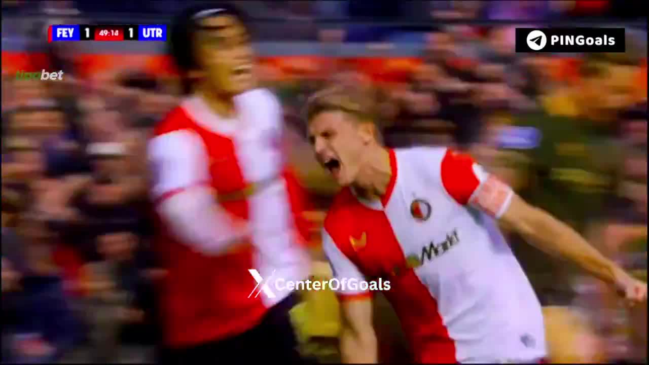 Feyenoord [2] - 1 Utrecht - Sem Steijn 50'