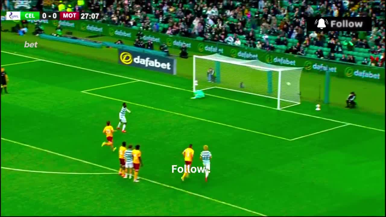 Celtic 1 - 0 Motherwell - Kelechi Iheanacho 28'