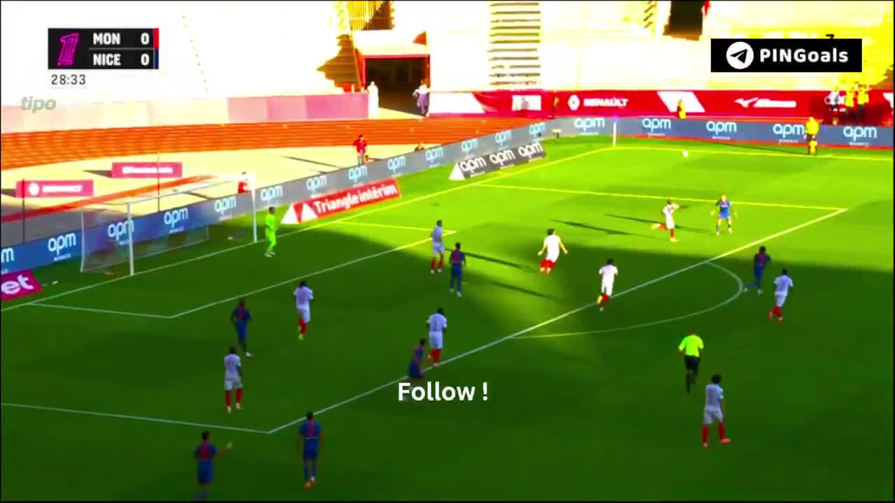 Monaco 0-1 Nice