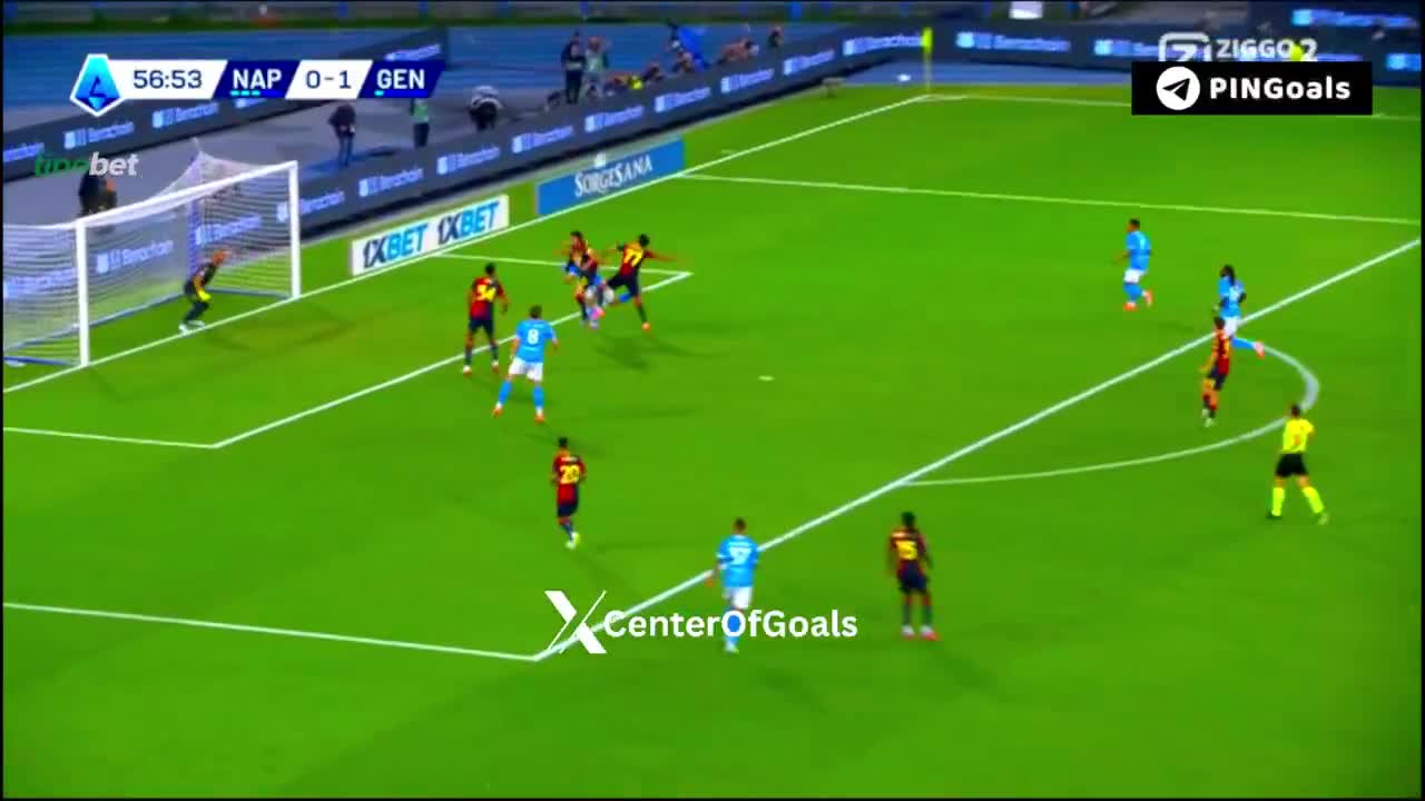 Napoli [1] - 1 Genoa - Andre Zambo Anguissa 58'