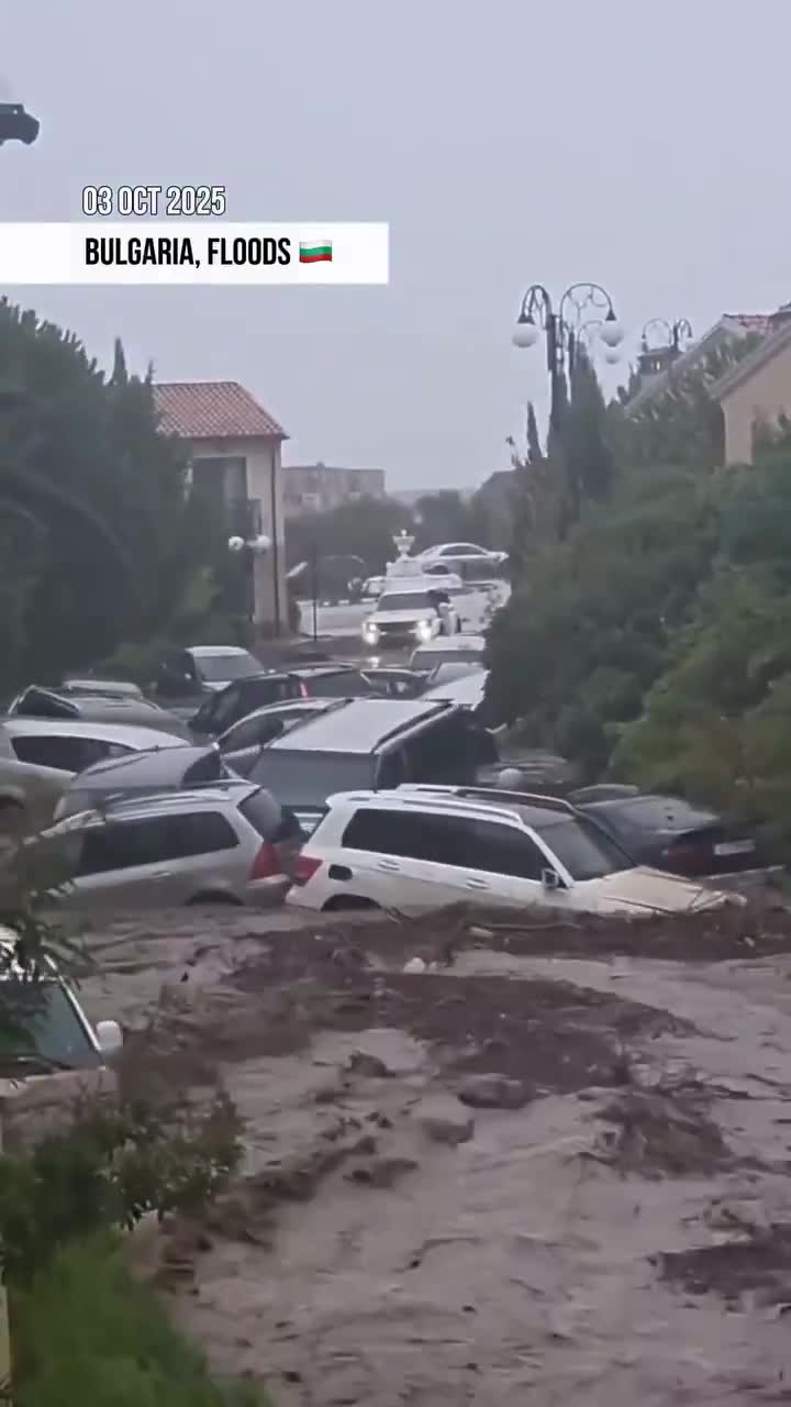 The effects of very heavy rainfall in Bulgaria