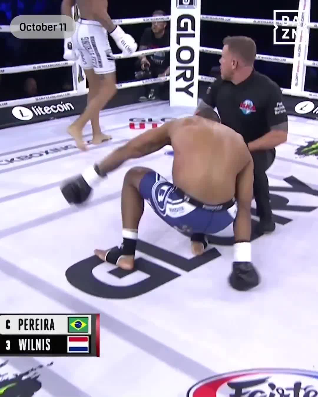 Alex Pereira has always delivered stone cold KOs