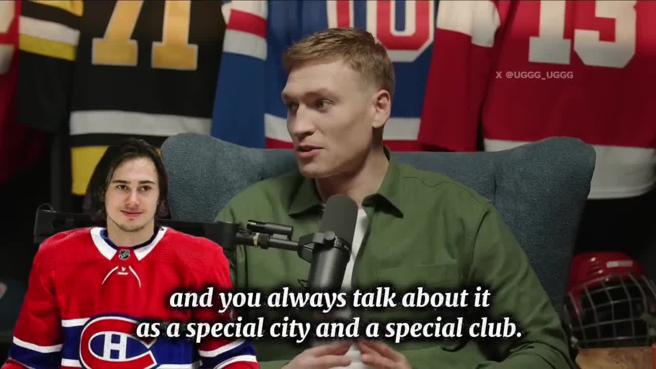 Alexander Romanov recalls his time in Montreal and how much the fans there live and breathe hockey, which amazed him