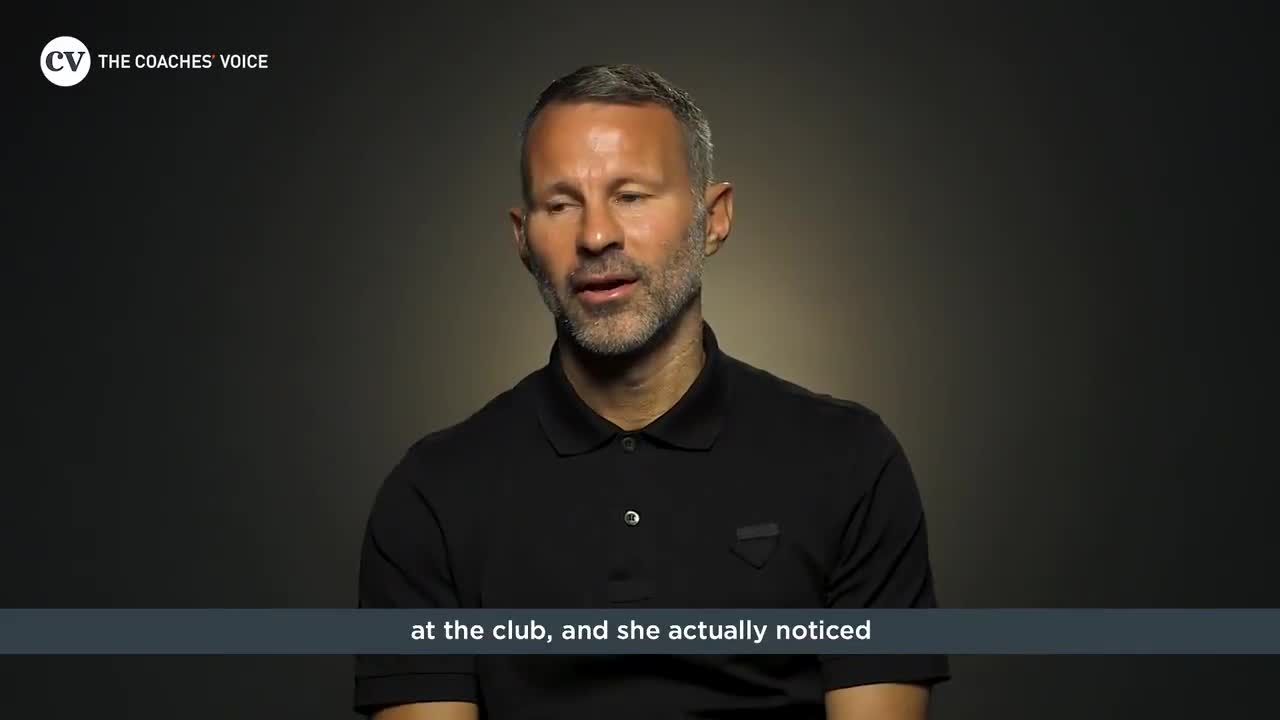 Ryan Giggs once worked on his peripheral vision at Manchester United to improve his range of passing.