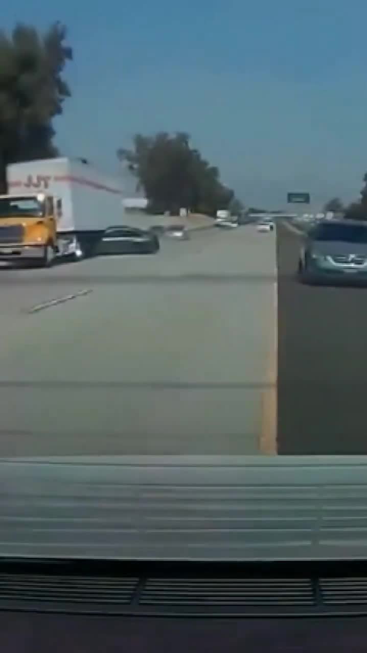 When idiots get on the road.