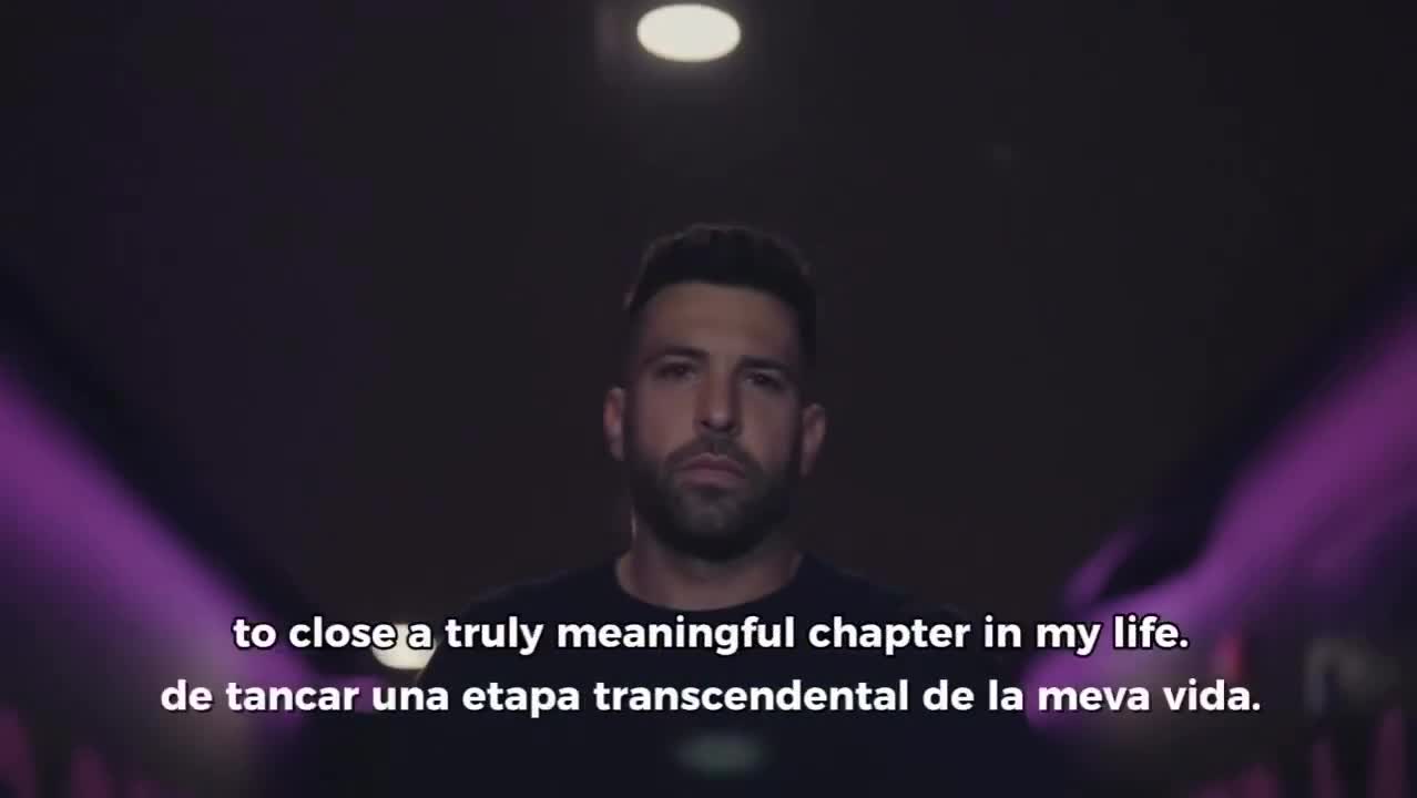 Jordi Alba RETIRES from football.