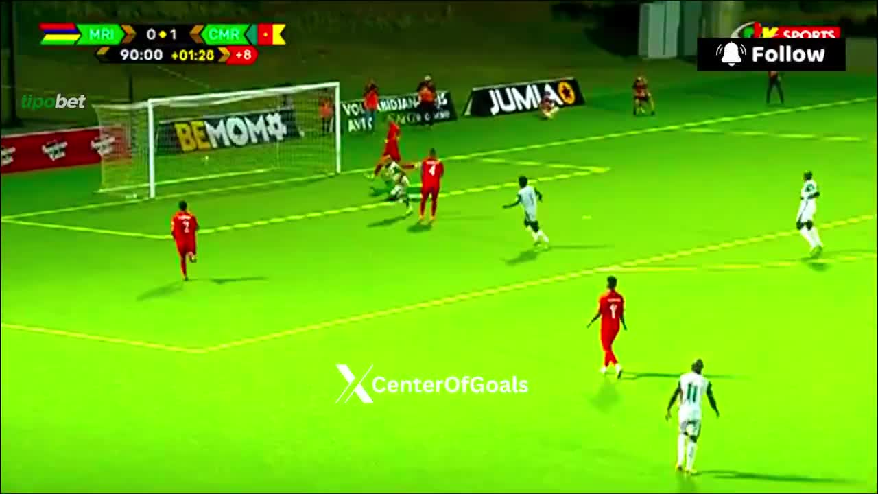 Mauritius 0-2 Cameroon