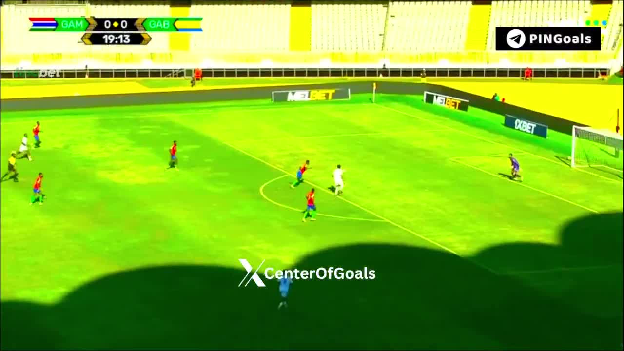 Gambia 0 - 1 Gabon -