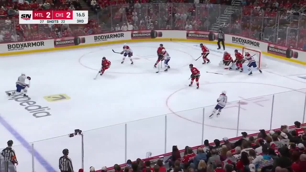 Montreal scores with 15 seconds left to take the lead!!!!