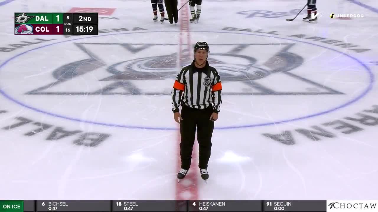 The Ref decided to have some fun with his fighting penalty call