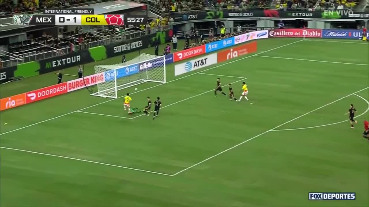 Mexico 0 - 2 Colombia - Luis Diaz 56'