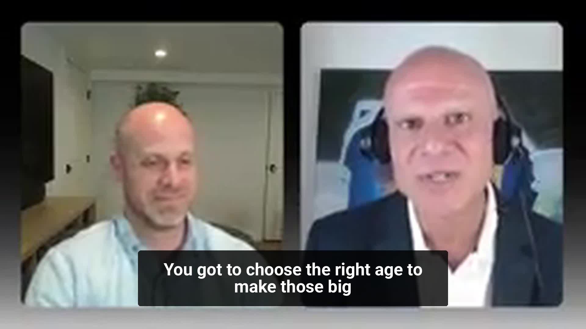 Maturity for big decisions in the long game.