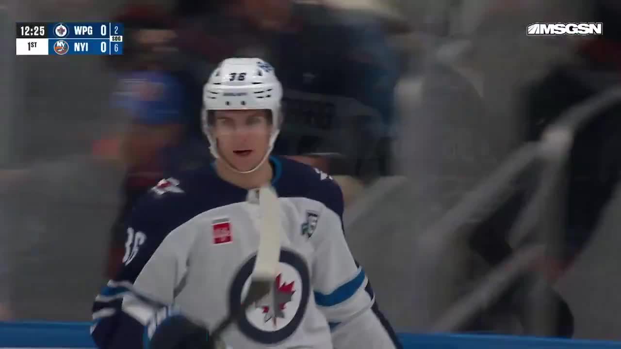Going top shelf on the backhand from below the hashmarks is TOUGH