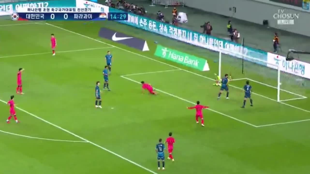 Korea Republic 1 - 0 Paraguay - Ji-sung Eom 15'
