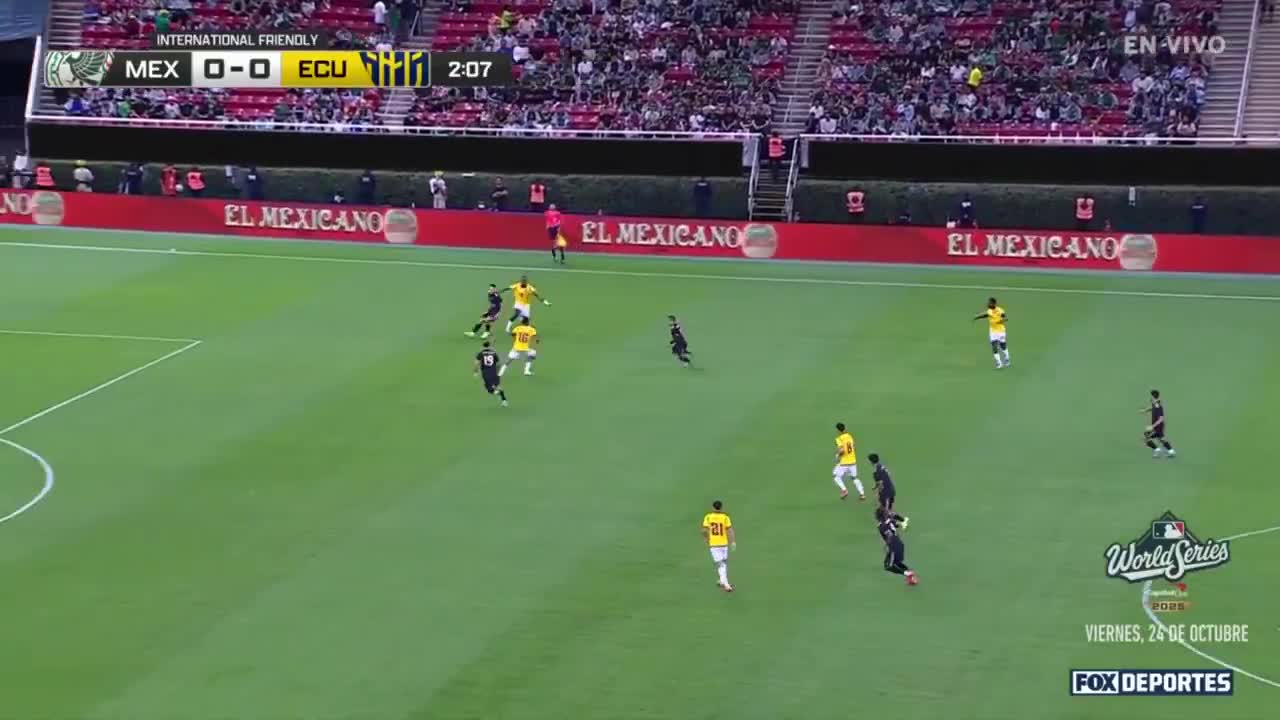 Mexico 1 - 0 Ecuador - Berterame 3'