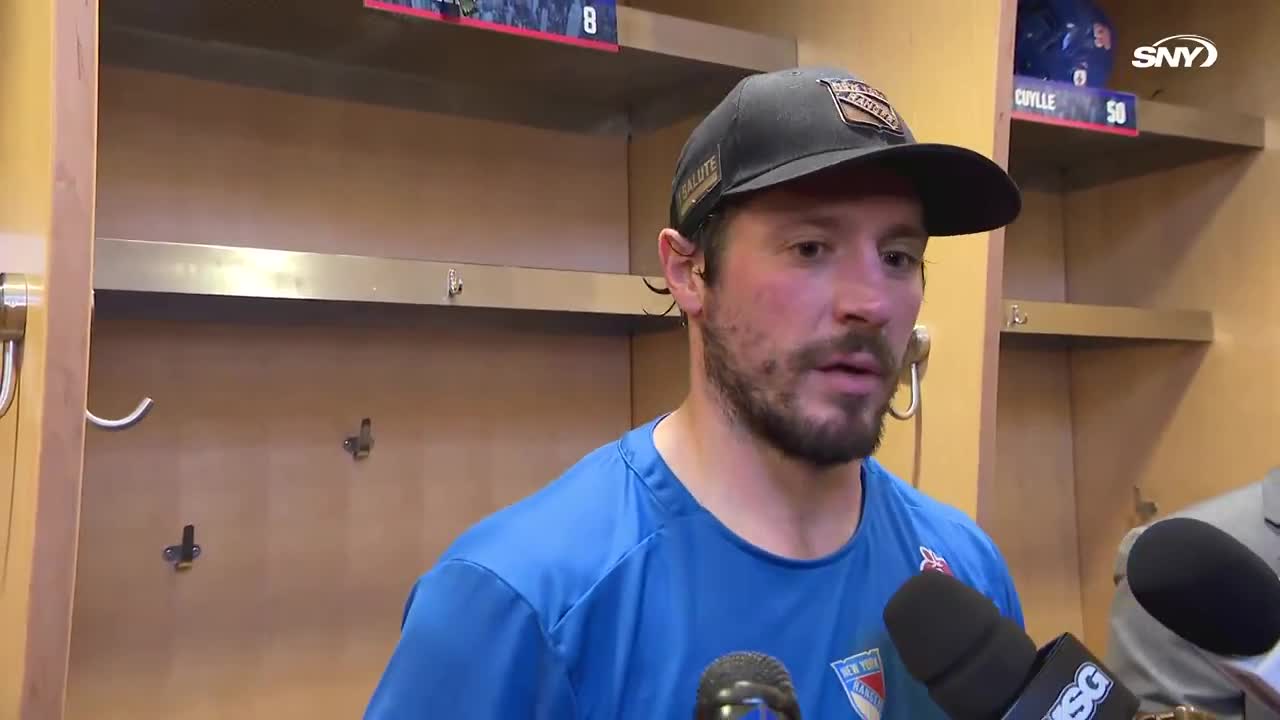 J.T. Miller on the Rangers' three-game goalless streak to open the season at home