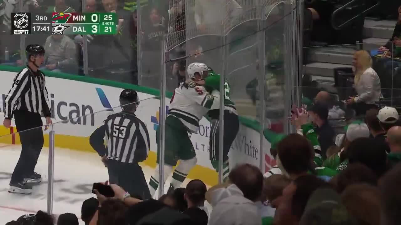 MIDDLETON AND PETROVIC GET INTO SCRAP AFTER A BIG HIT