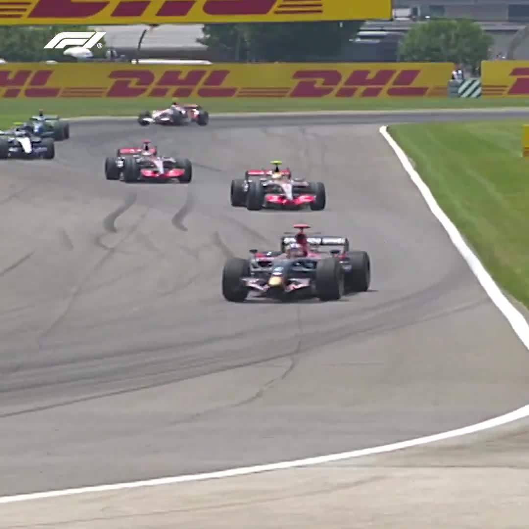 Throwing back to 2007, when McLaren teammates duelled in the USA! 💨 Fernando Alonso gave it everything to pressure Lewis Hamilton in Indianapolis.
