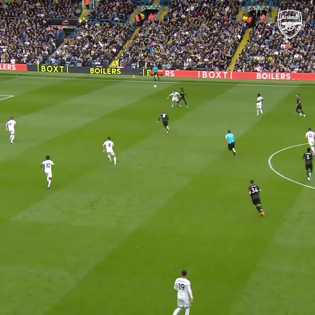 On this day 2022, Bukayo’s devastating finish seals 3 points at Elland Road
