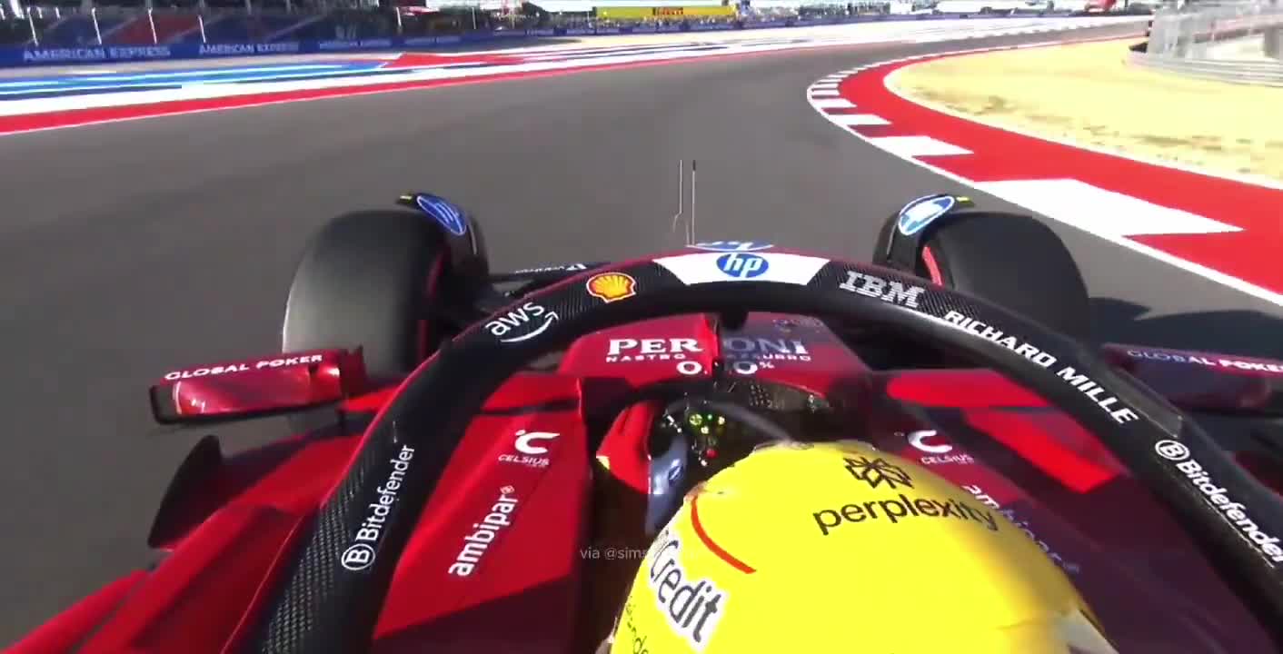 Lewis Hamilton's radio conversation with Ricky after finishing his SQ3 lap and onboard until he gets out of the car