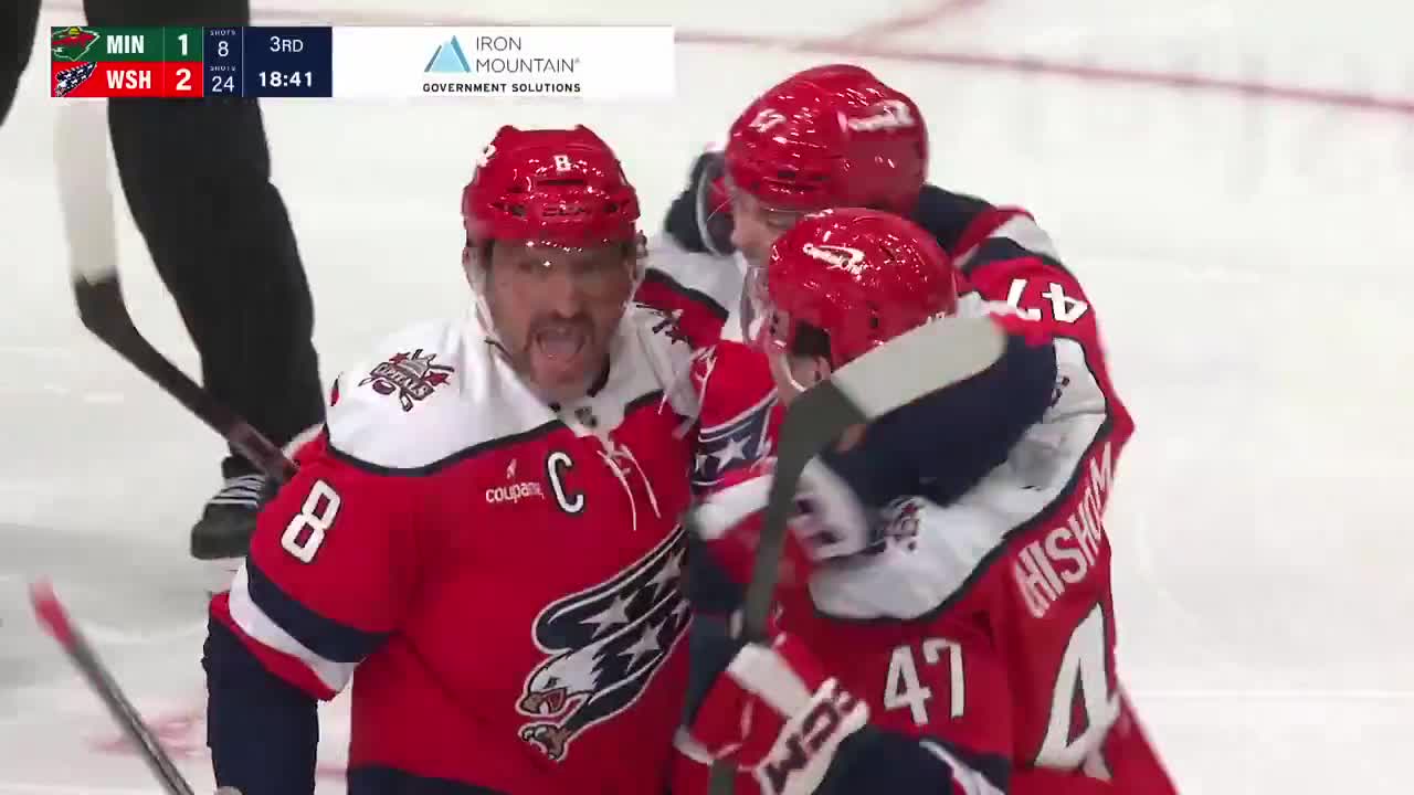 Ovi right off the draw for 898
