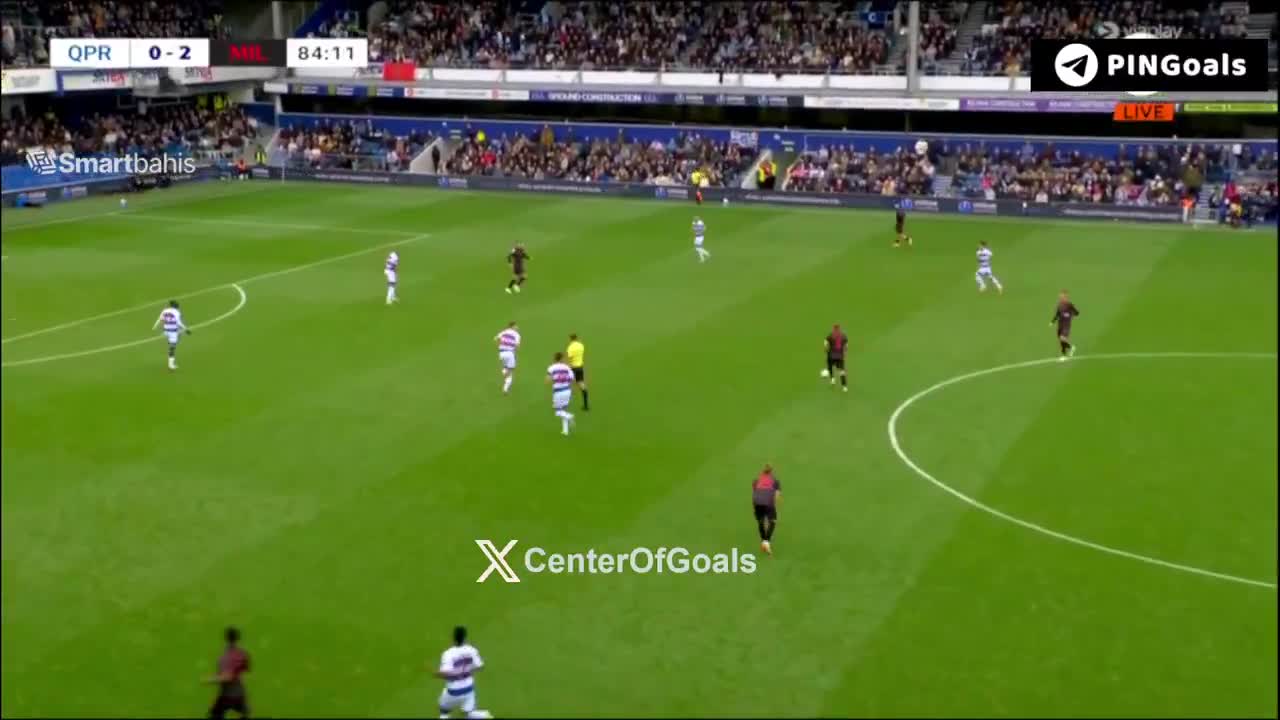 QPR [1] - 2 Millwall - Rumarn Burrell 85'