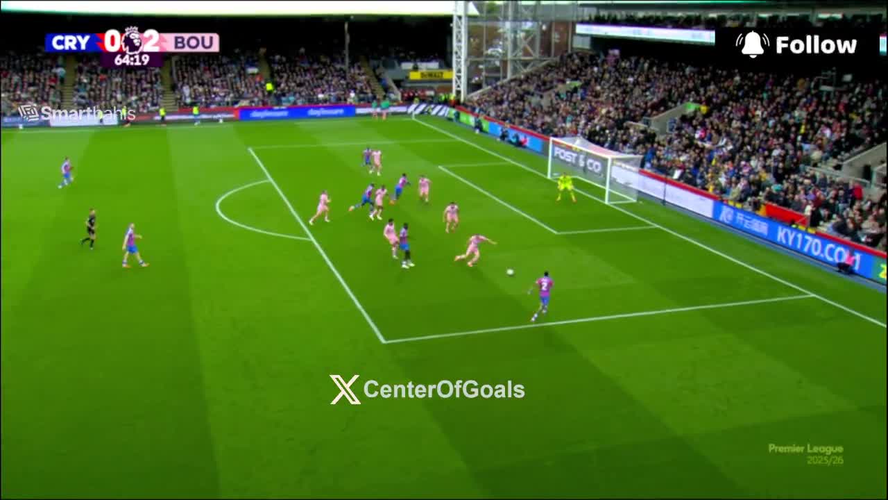 Crystal Palace 1-2 Bournemouth
