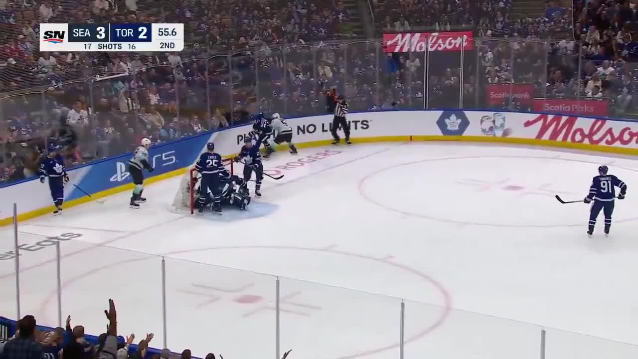 MARCHMENT CRASHES INTO STOLARZ AND CHAOS ENSUES!!!