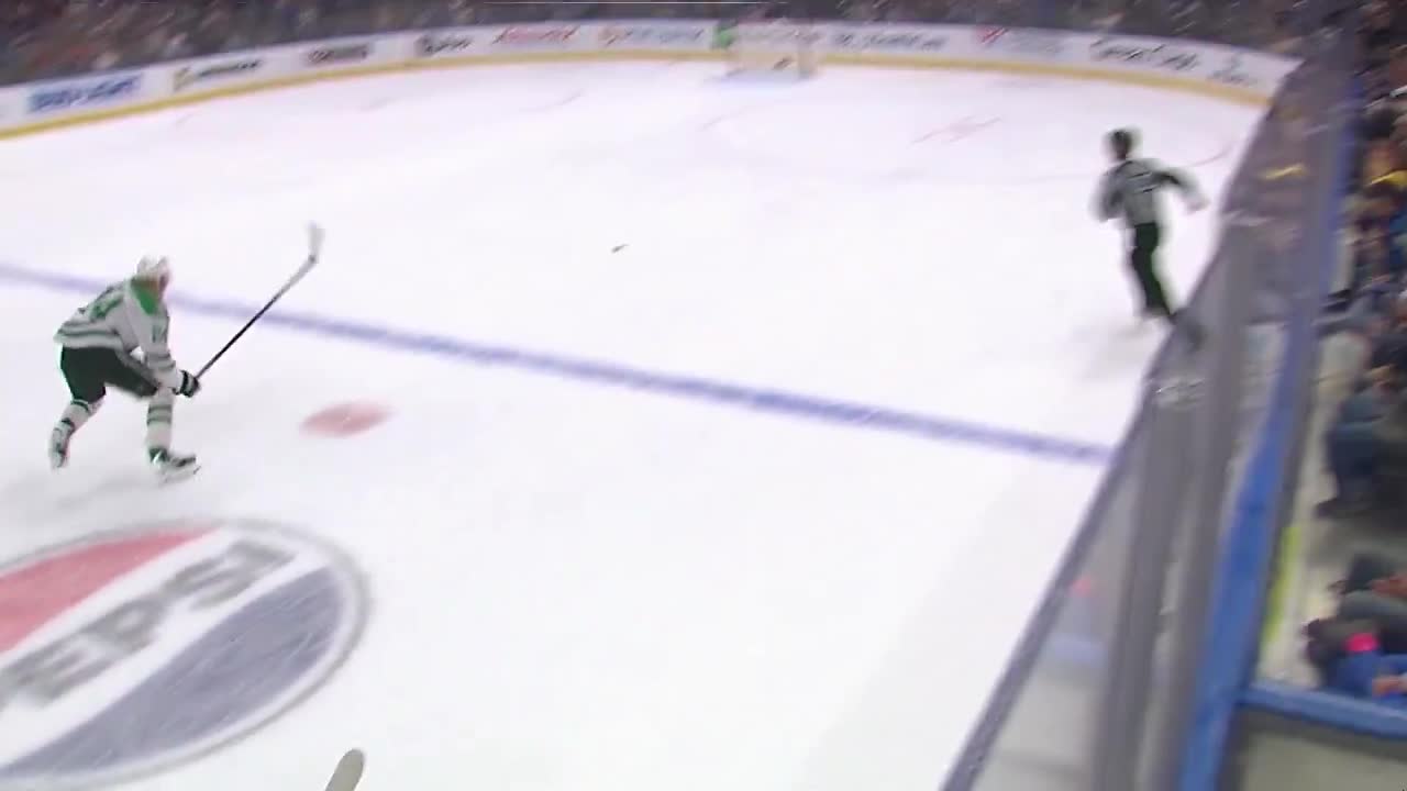 What an INSANE EFFORT and offensive play by Pius Suter to score the empty netter to ice the game