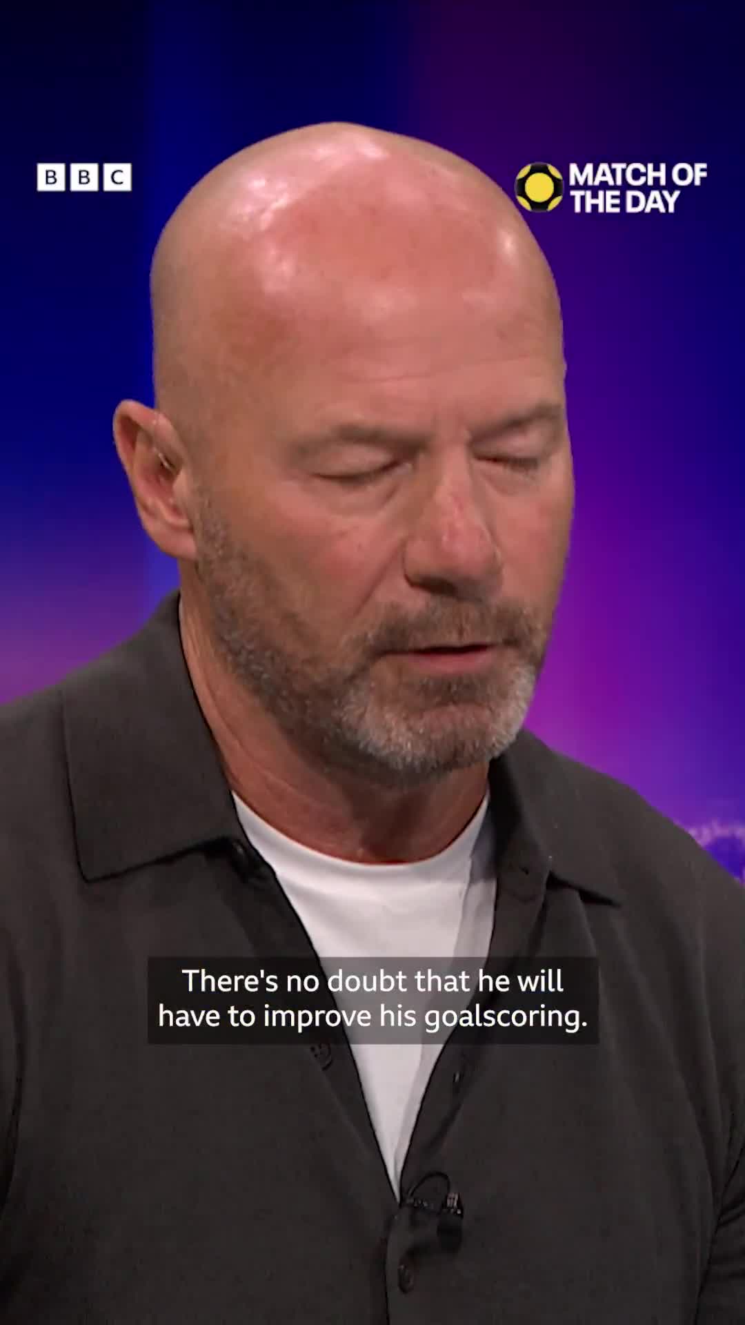 Alan Shearer on Viktor Gyokeres