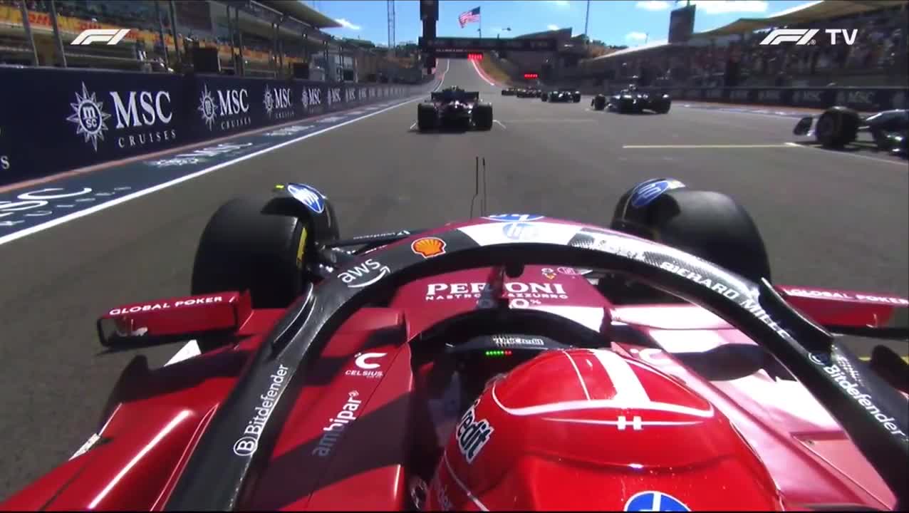 Charles's start onboard