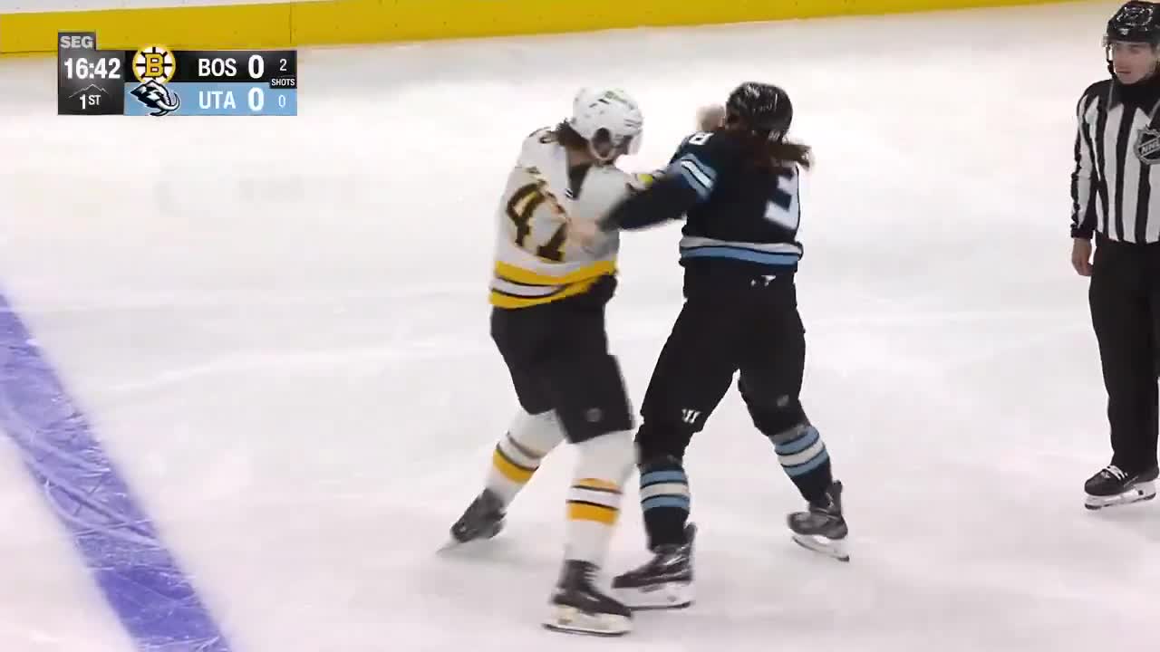 WHAT A SCRAP between O'Brien and Kastelic