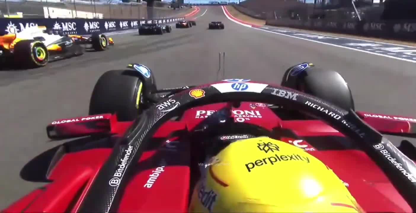 Lewis Hamilton's race start!