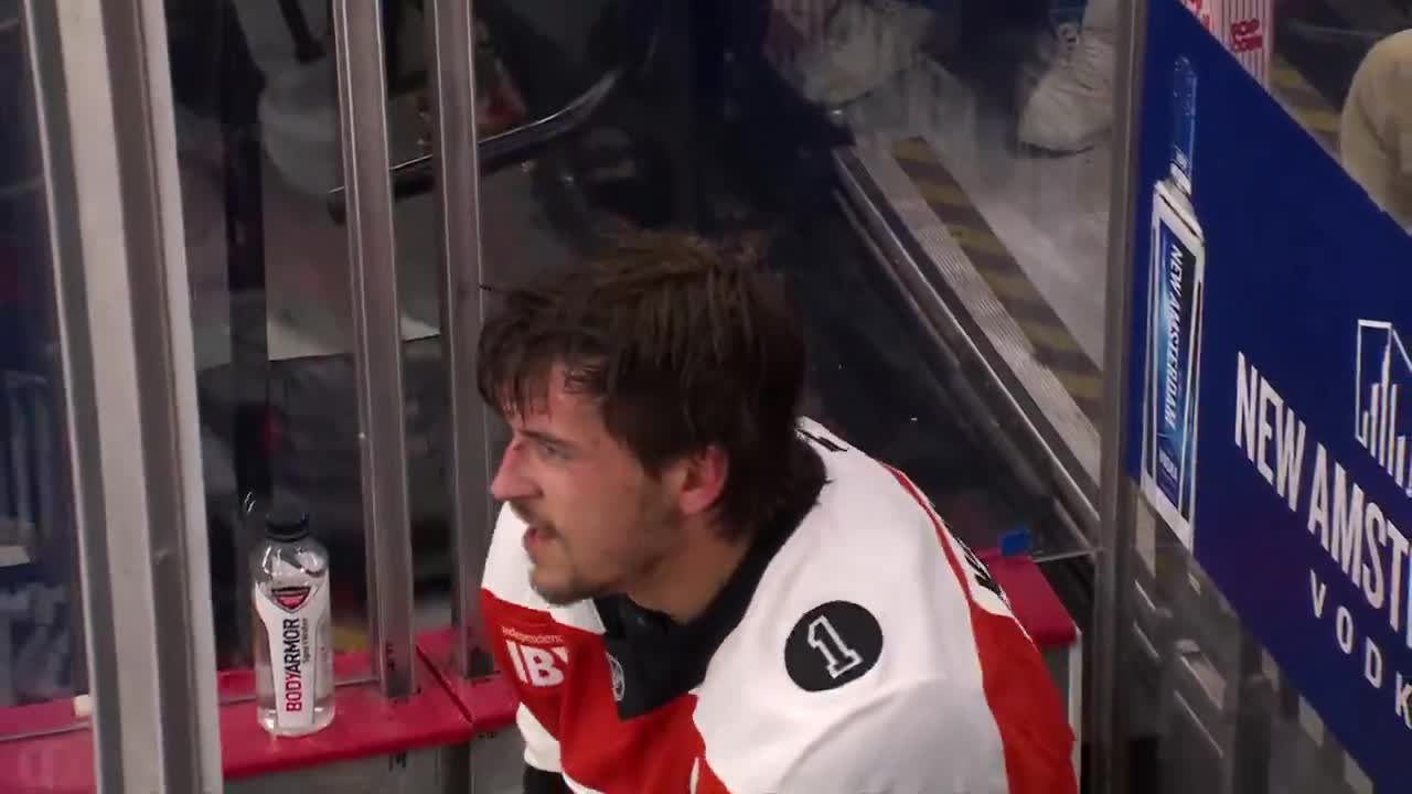 Probably not a fan of Ryan Lindgren especially after their fight