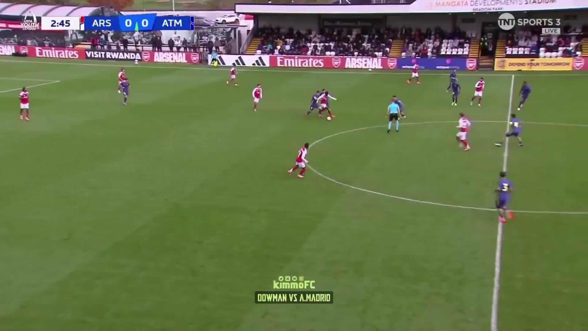 Dowman (15) vs Atletico Madrid U19