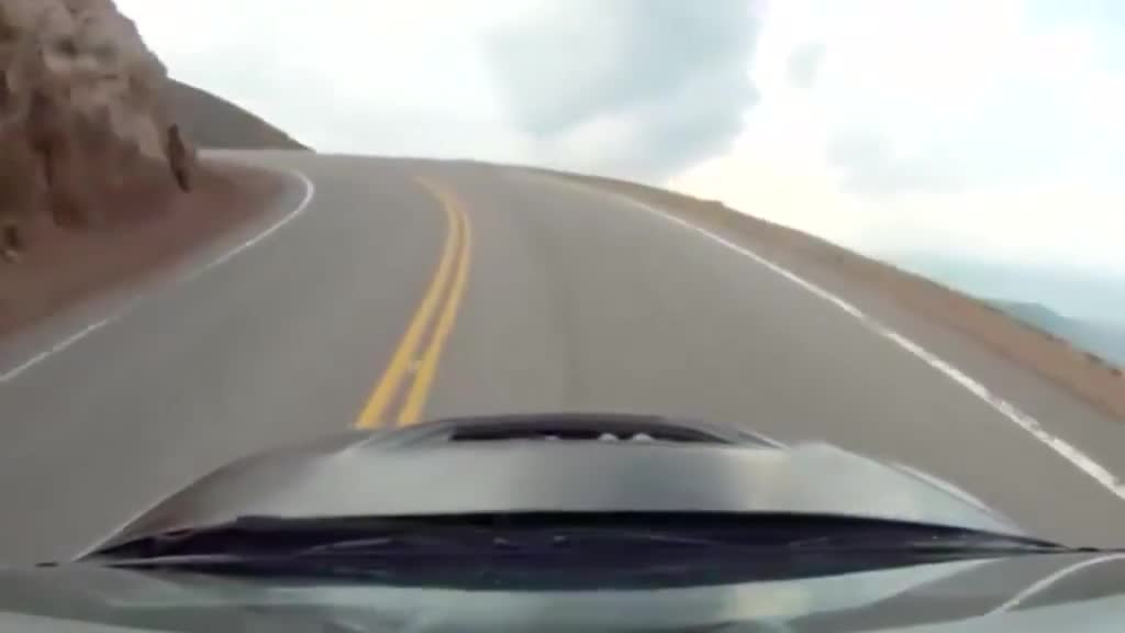 The risks of speeding around corners