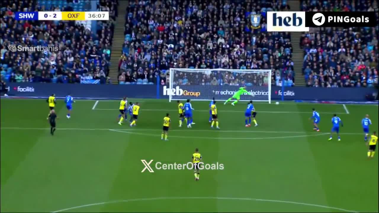 Sheffield Wednesday 0-2 Oxford United