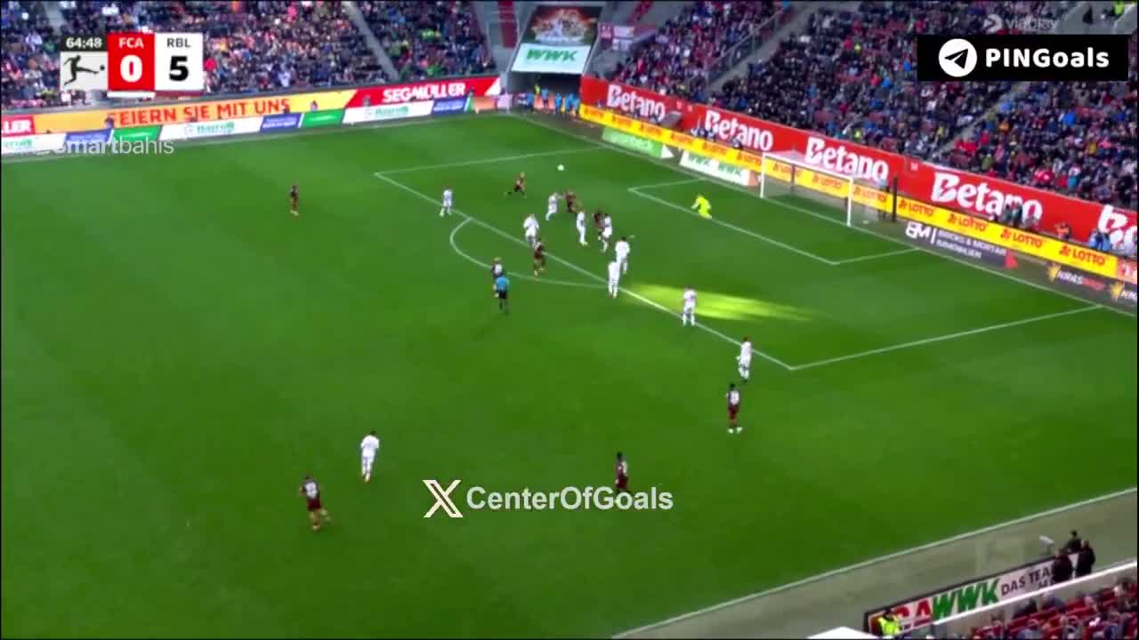 Augsburg 0-6 RB Leipzig